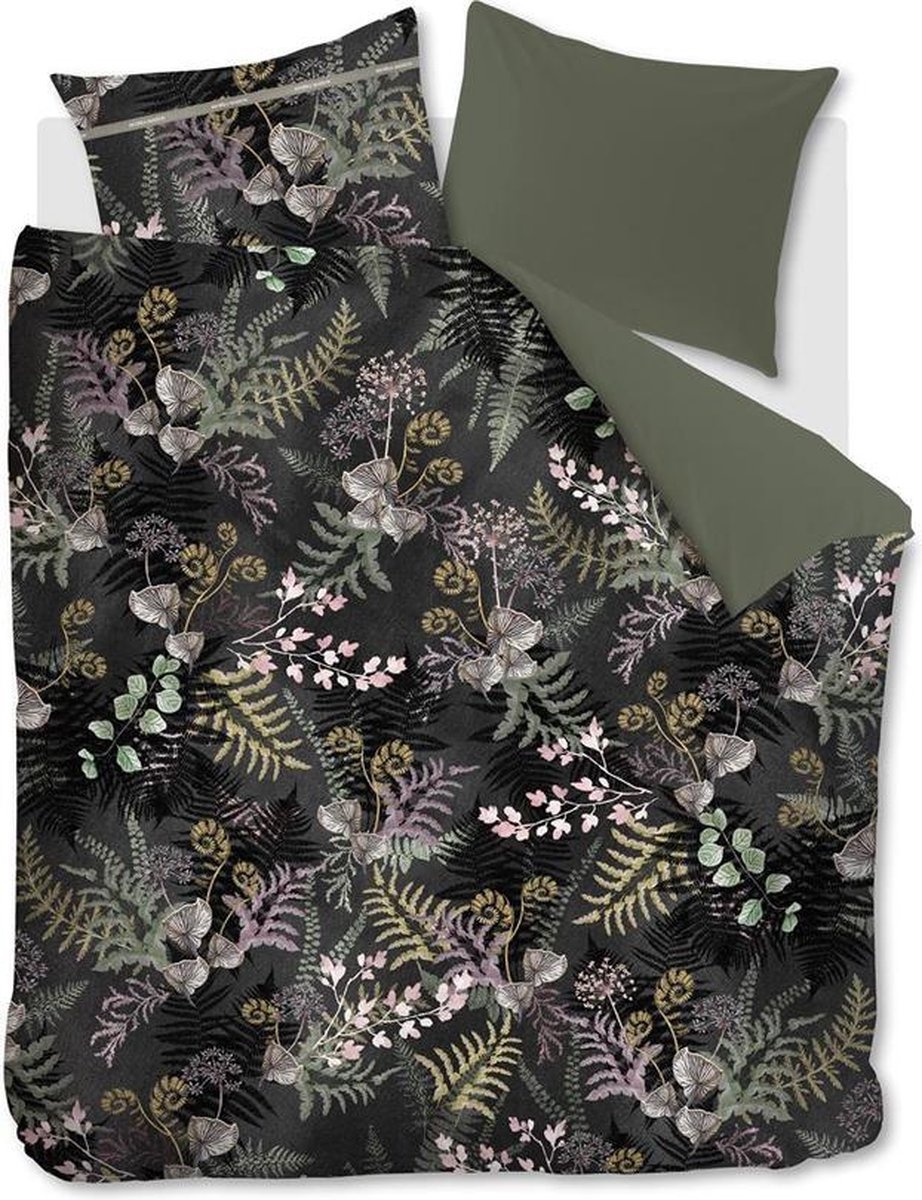 Lenjerie de pat Riviera Maison Fern Forest Black 240х200/220cm (228366)