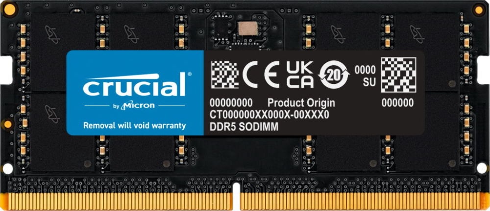 Memorie Crucial 32Gb DDR5-5600MHz SODIMM