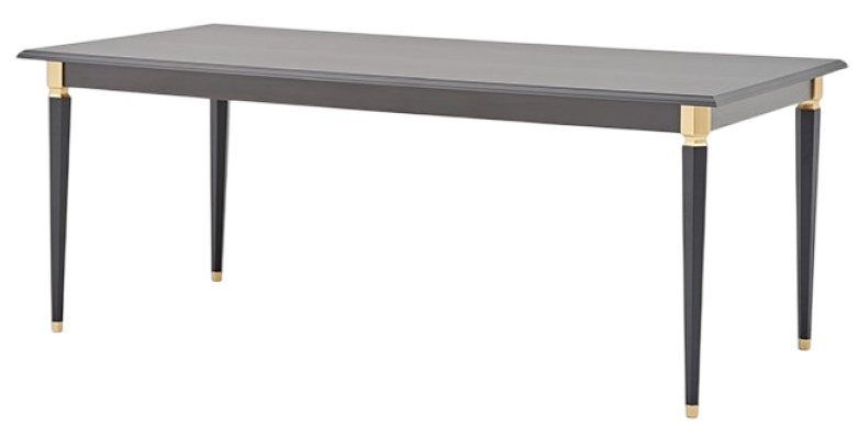 Masă pentru bucătărie Dogtas Lorenta 3200385209 Anthracite/Gold