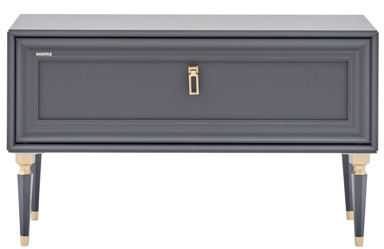 Comodă TV Dogtas Lorenta TV 3200387472 Anthracite/Gold