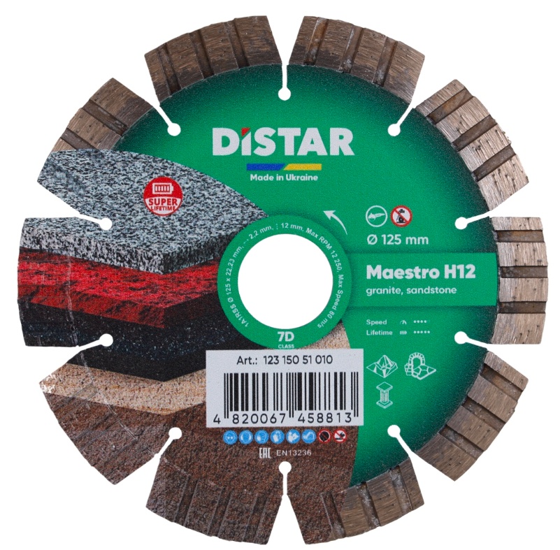 Disc de tăiere Distar 12315051010