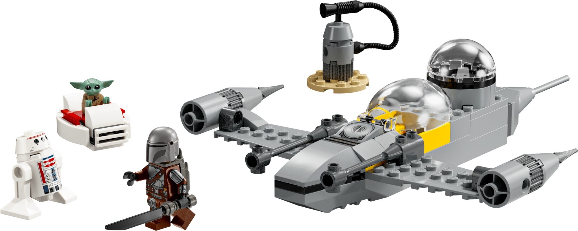Lego Star Wars: Mando and Grogu's N-1 Starfighter