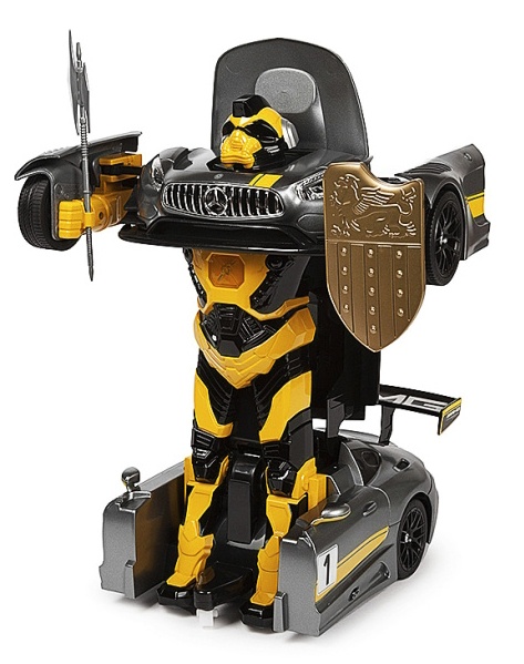 Jucărie teleghidată Rastar 1:14 Mercedes Benz GT3 Yellow (74820)