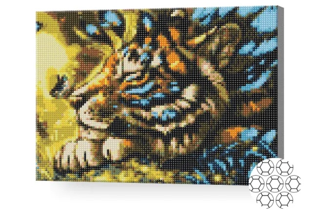 Art Gallery Premium Tigru fantastic și fluture