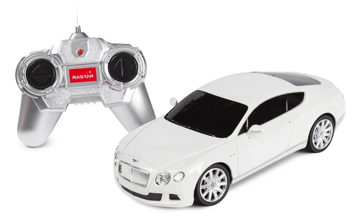 Rastar 1:24 Bentley Confinental GT White