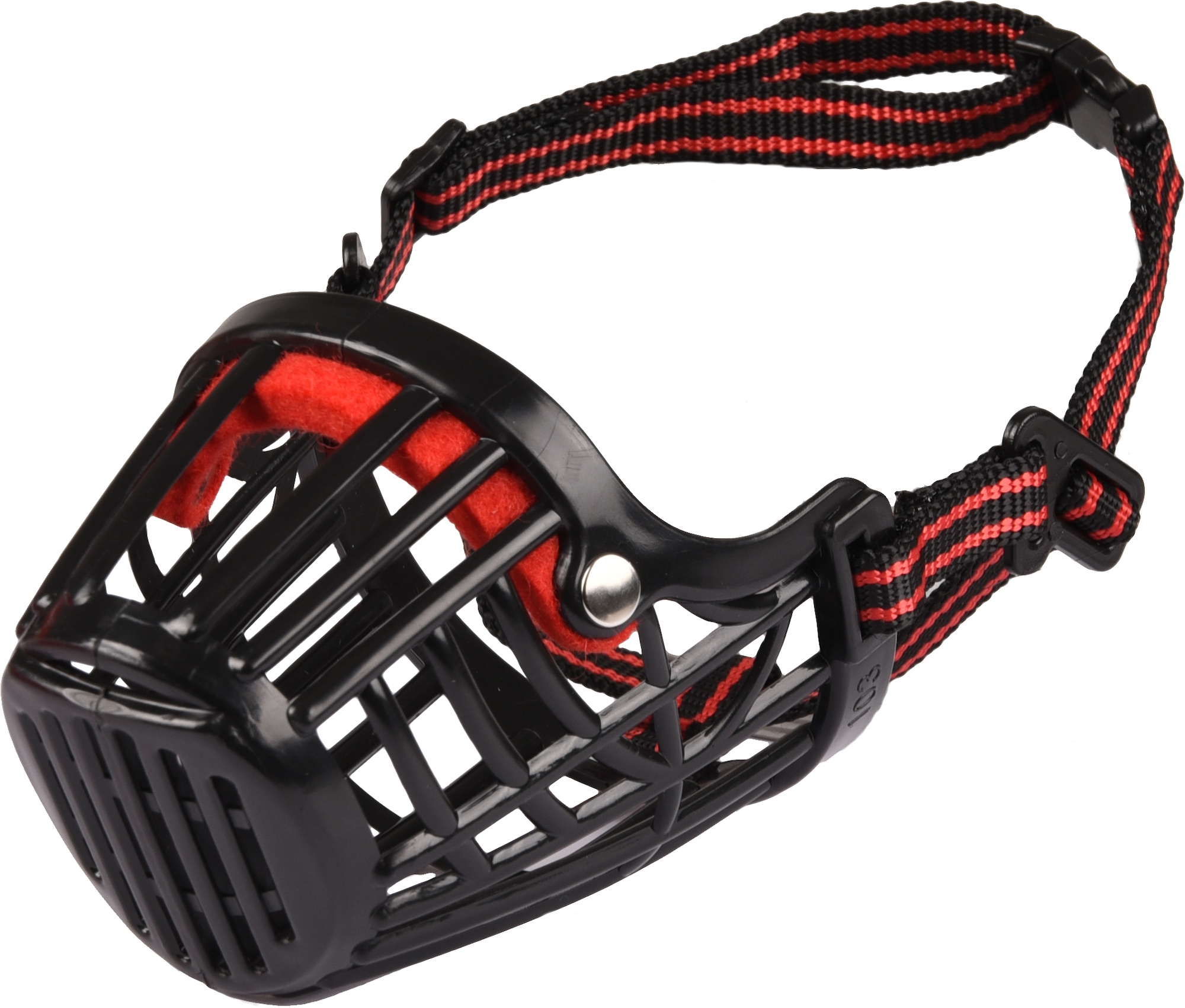 Botniță Flamingo Muzzle Silas Black S (519654)