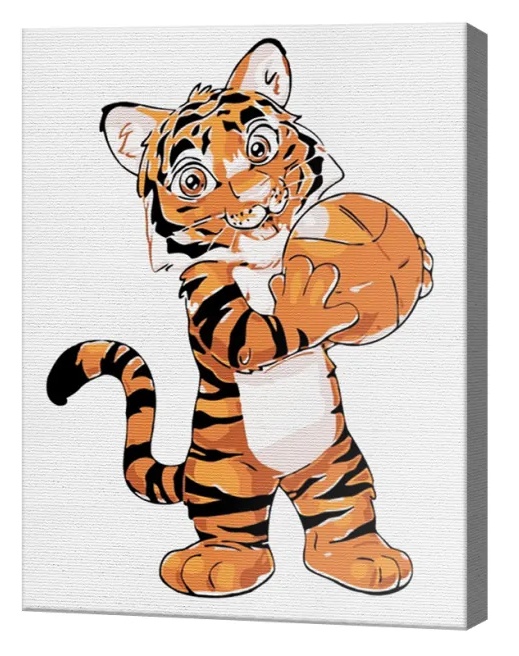 Art Gallery Premium Tigru cu mingea CX3429