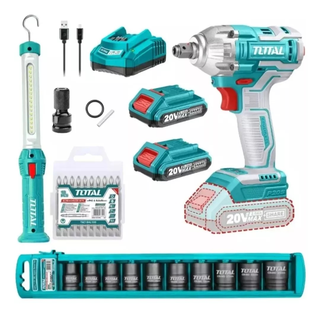 Mașină de înșurubat cu impact Total Tools TOSLI231004