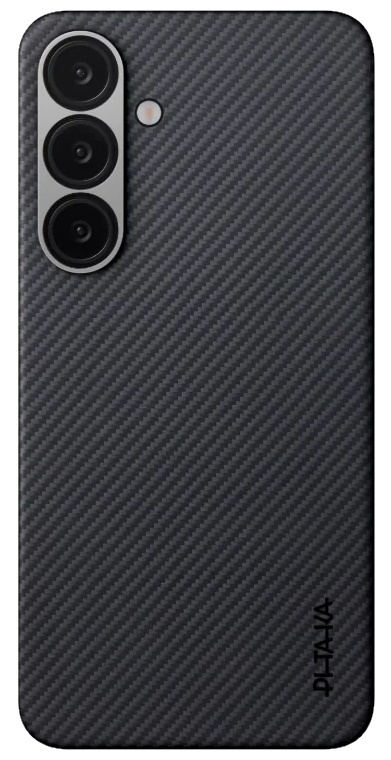 Husa de protecție Pitaka Ultra-Slim Case for Samsung S25 Black/Grey