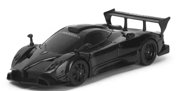 Mașină Rastar 1:32 Pagani Zonda R Transformable Black (61900)