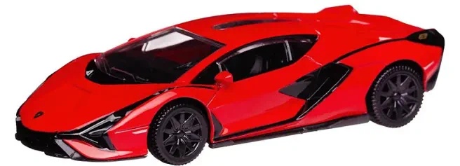 Mașină Rastar 1:43 Lamborghini Sian Red (58900)