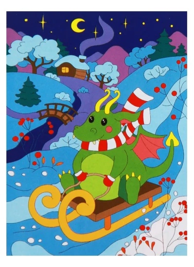 Tablou pe numere Lori Sania rapida