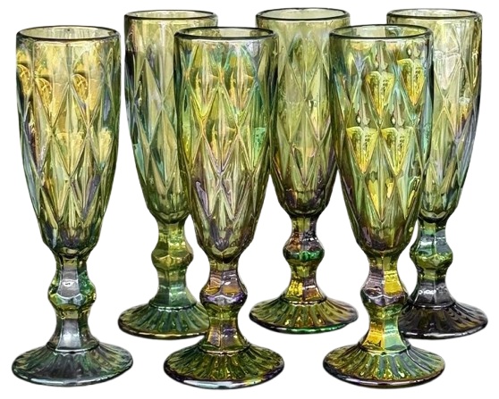 Set of Pahare Nova Ceramics 200ml Green