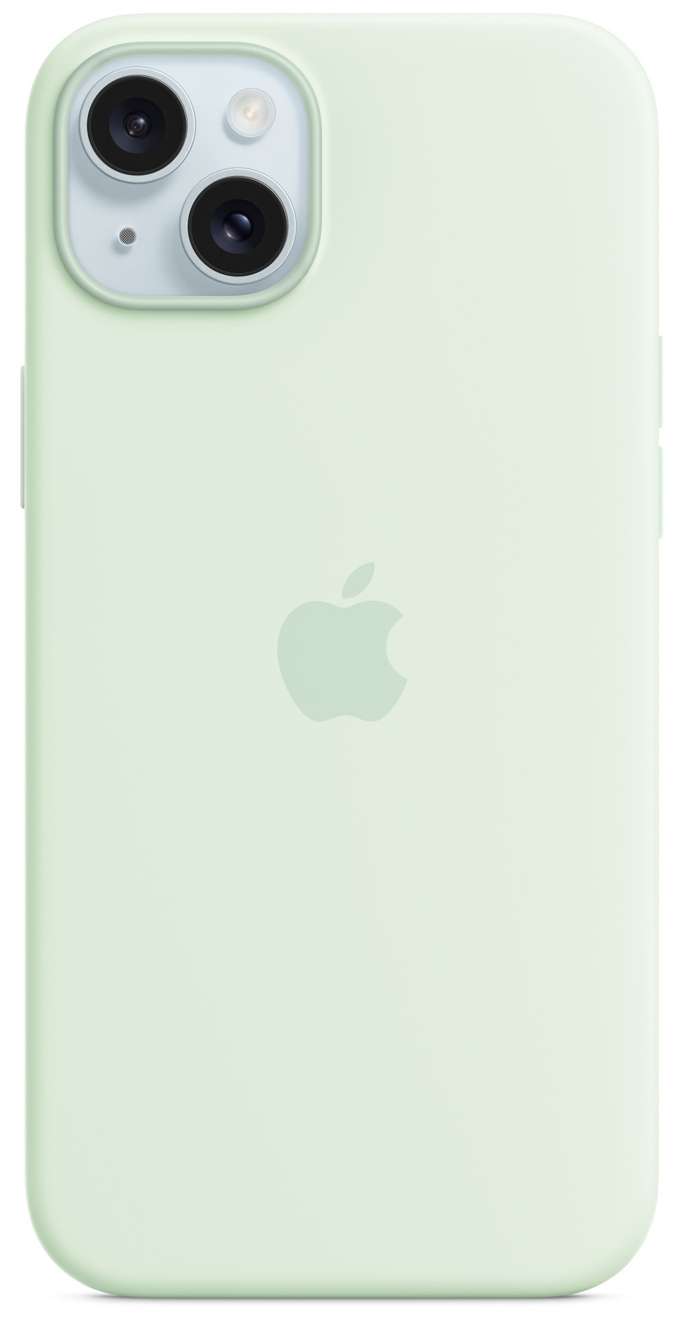 Husa de protecție Apple iPhone 15 Silicone Case with MagSafe Soft Mint
