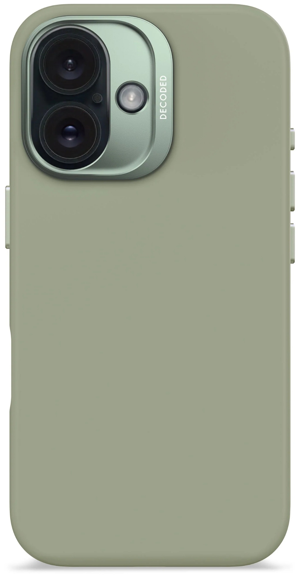 Husa de protecție Decoded Coque Silicone antimicrob iPhone 16 Jade (D25IPO16BCS9JN)