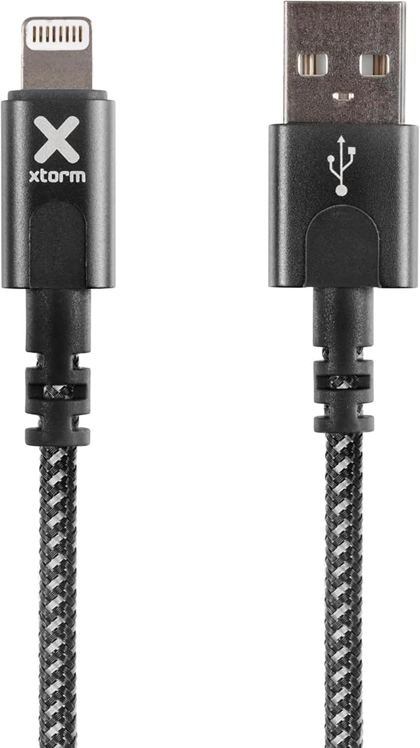 Cablu USB Xtorm USB to Lightning Black 1m (CX2011)