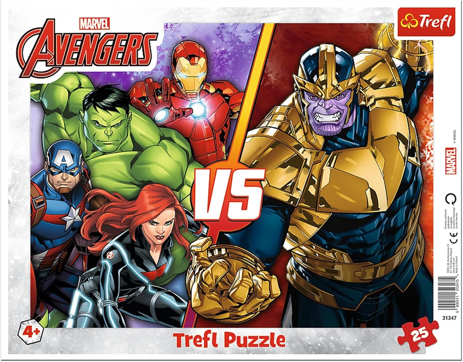 Puzzle Trefl 25 The Invincible Avenger's Team