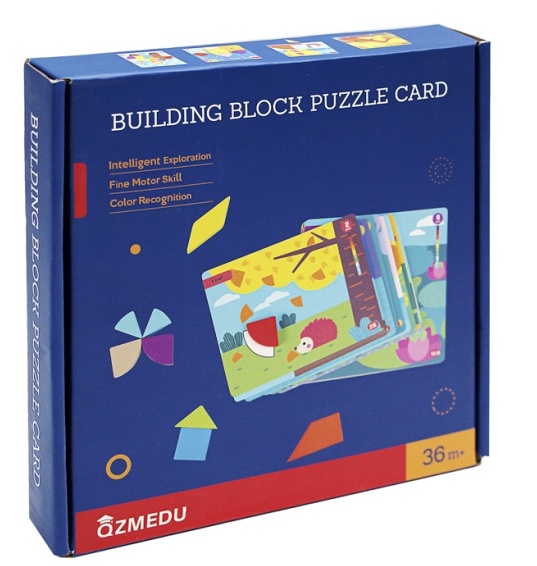 New World Building Block Puzzle Card (QZM-1083)