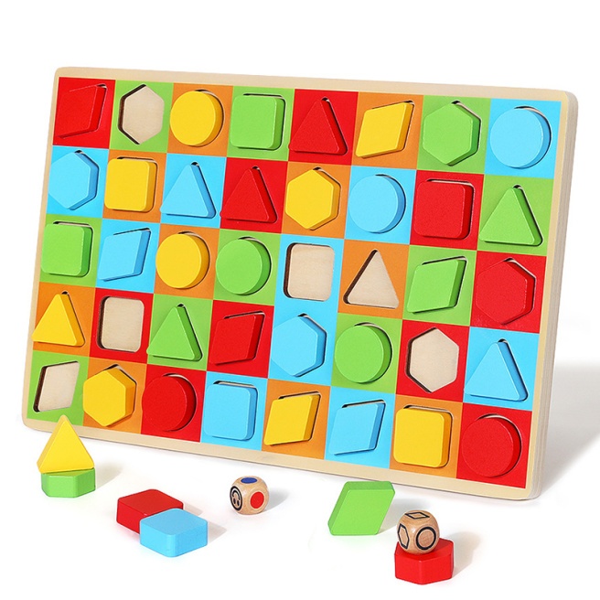 New World Shape Color Puzzle Games (JHTOY-676)
