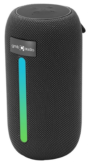Boxă portabilă Gembird SPK-BT-LED-07 Black