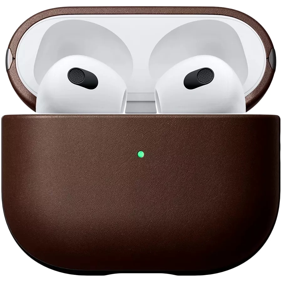 Husă pentru căști Nomad Modern Leather Case Apple Airpods 2021 Brown