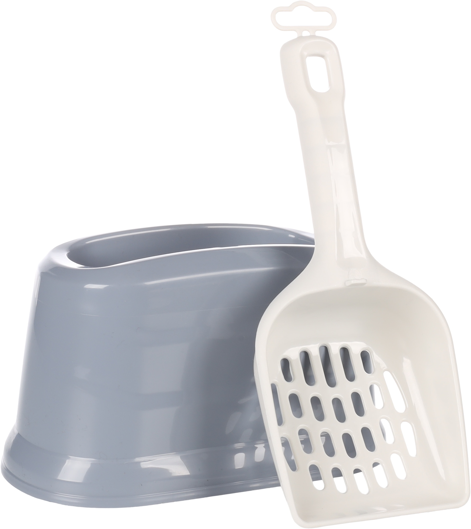 Lopată pentru litieră Flamingo Cat Litter Scoop Grey (561589)