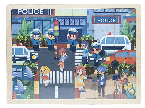 Puzzle New World Police