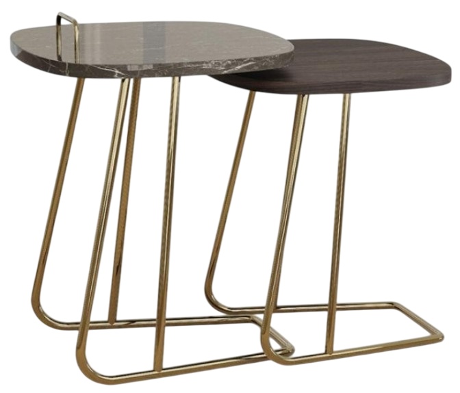 Set măsuţe cafea Dogtas Lenora 3200404397 2pcs