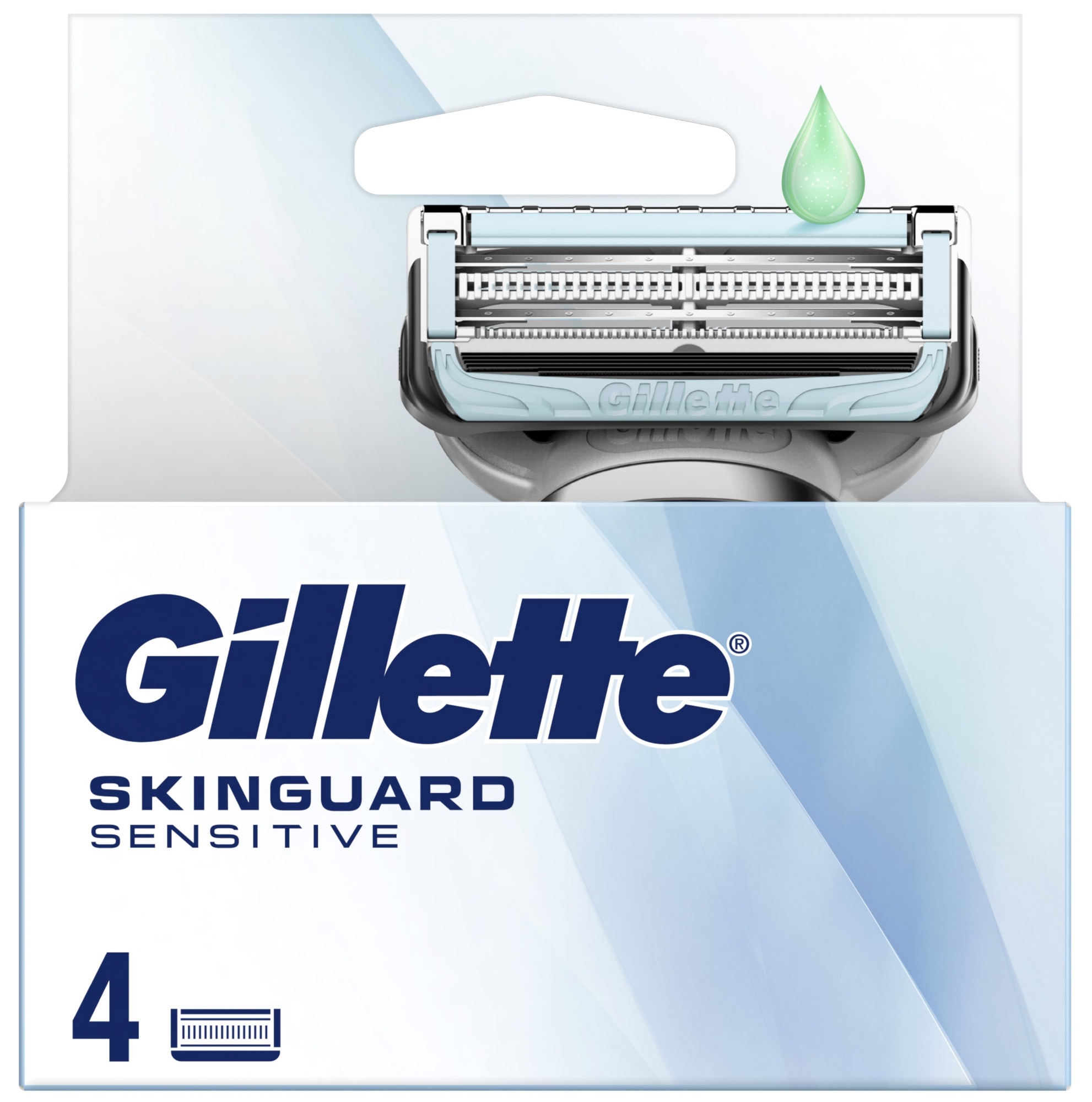 Casete pentru ras Gillette Skinguard Sensitive 4psc