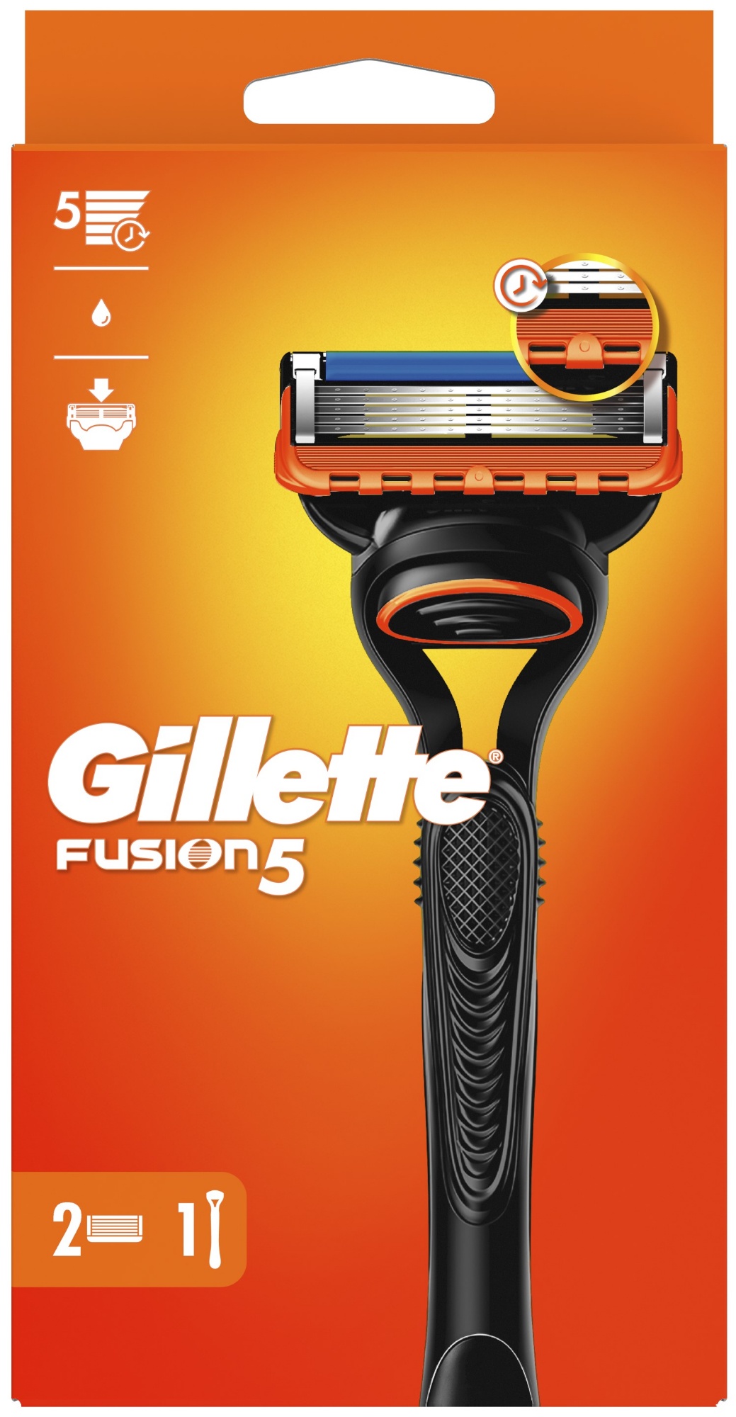 Aparat de ras Gillette Fusion + 2 cassete