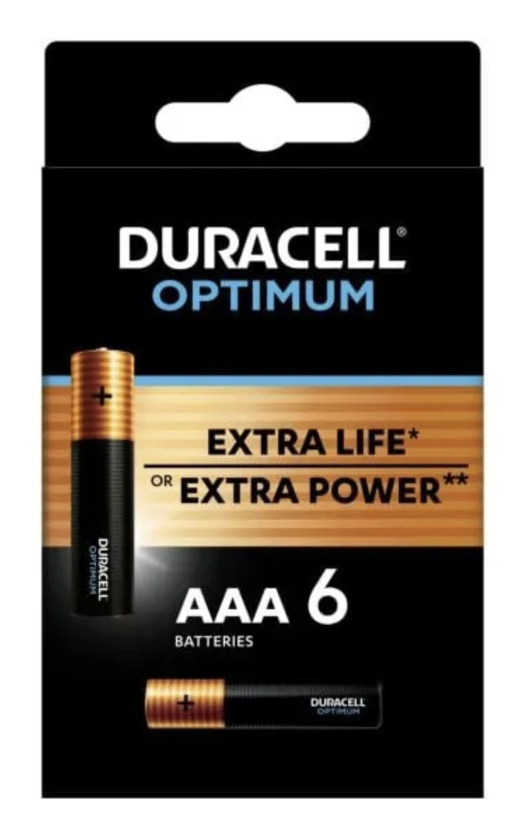 Duracell Optimum AAA LR03