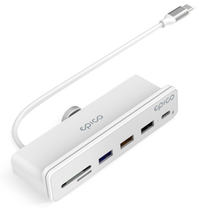 Hub Epico USB-C 7in1 iMac White
