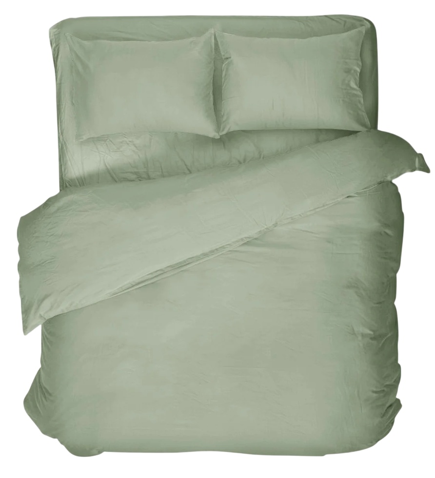 Bumbacel Celadon Green Double-Euro