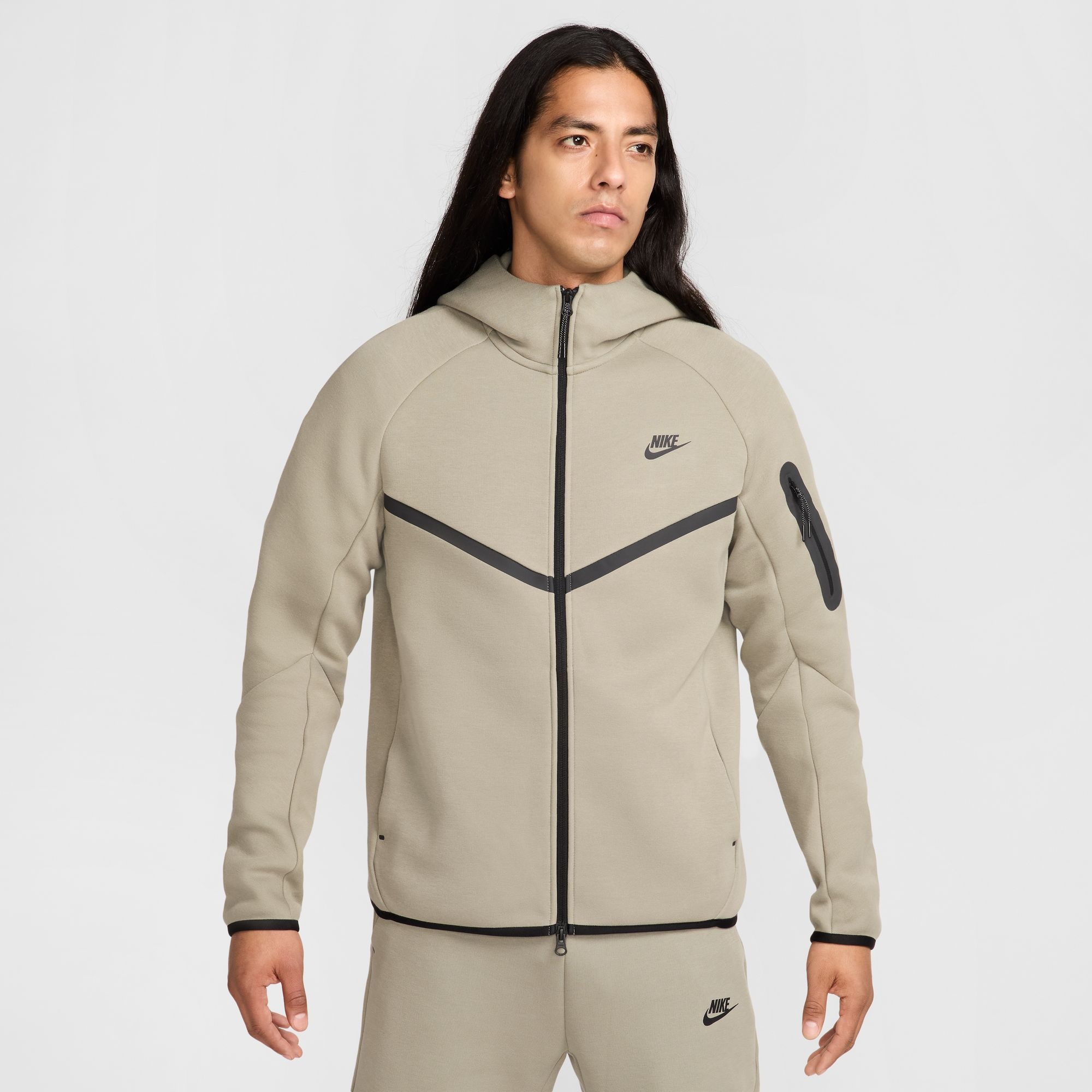 Nike M Nk Tch Flc Fz Wr Hoodie Light