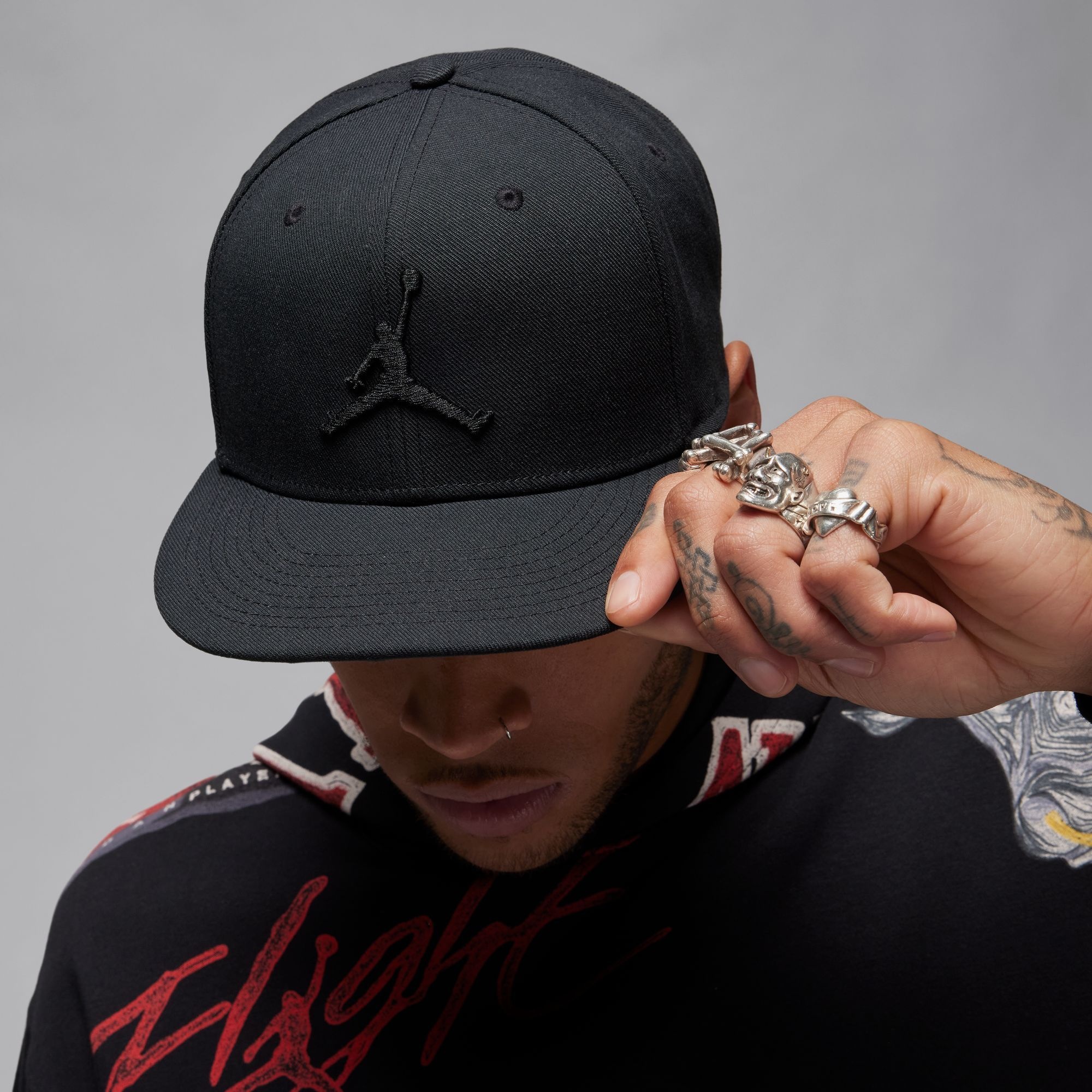 Chipiu Nike U Jordan Pro Cap S Fb Jumpman Black, s.L/XL