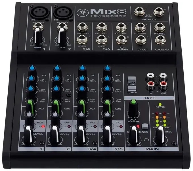 Mixer Mackie Mix8