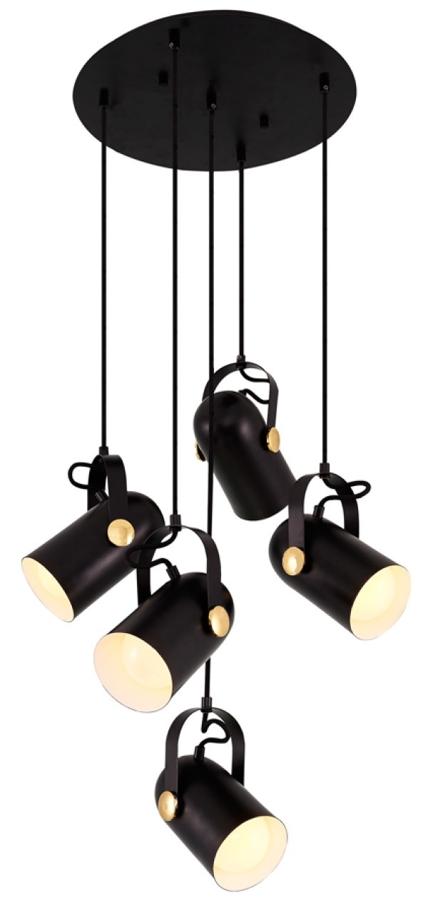 Lustră Ozcan Black 5019-5A