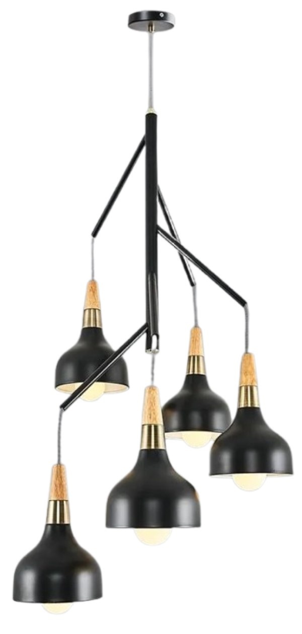 Lustră Ozcan Black 5021-5A