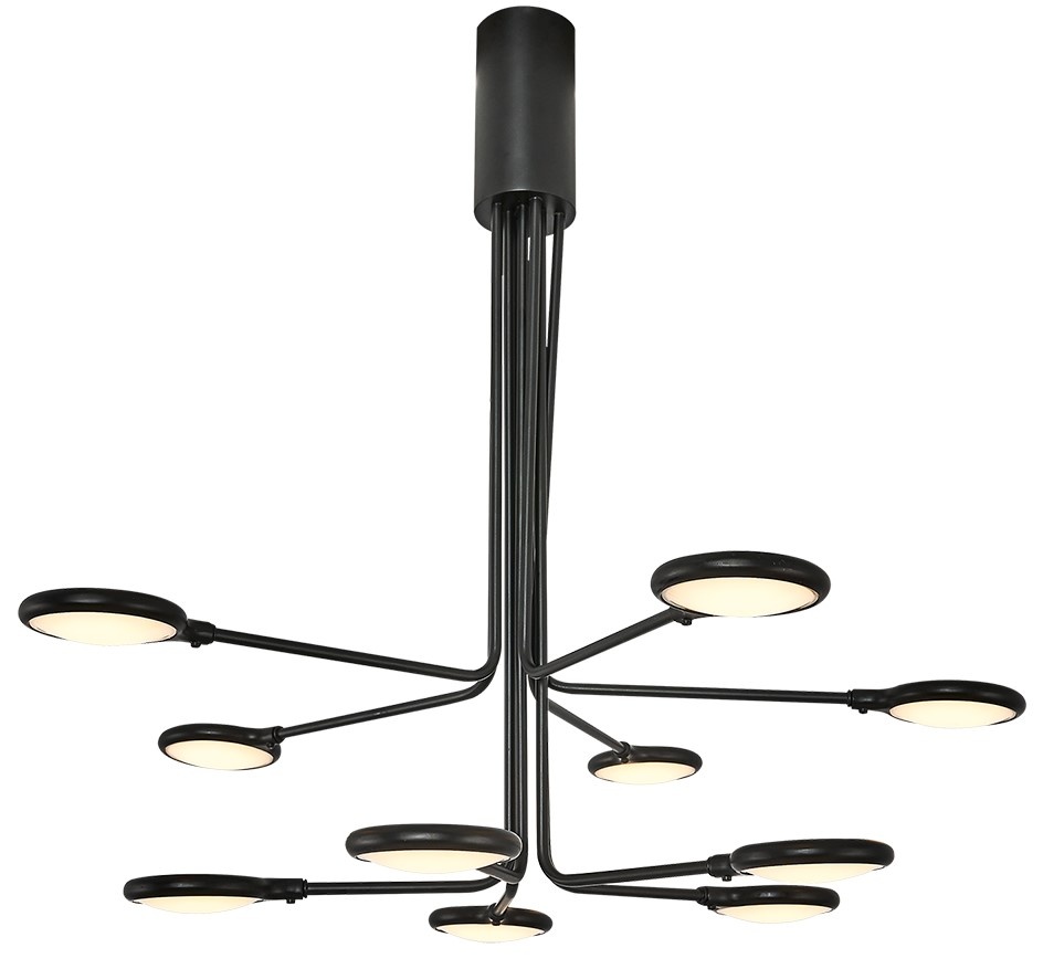 Lustră Ozcan Black 5661-10