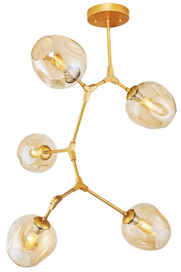 Lustră Ozcan Gold 4023-5