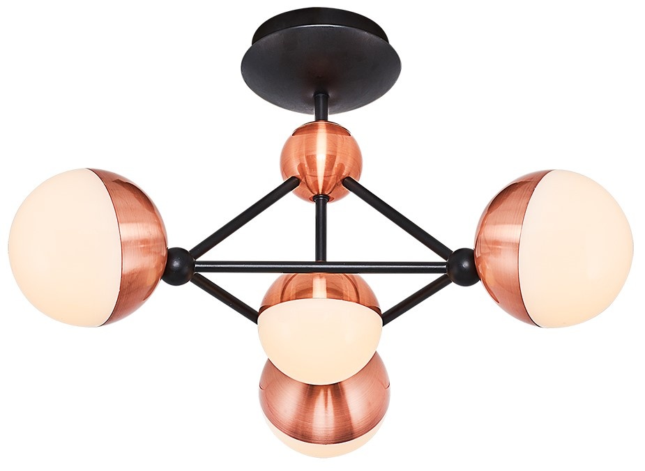 Lustră Ozcan Rosegold 5673-4