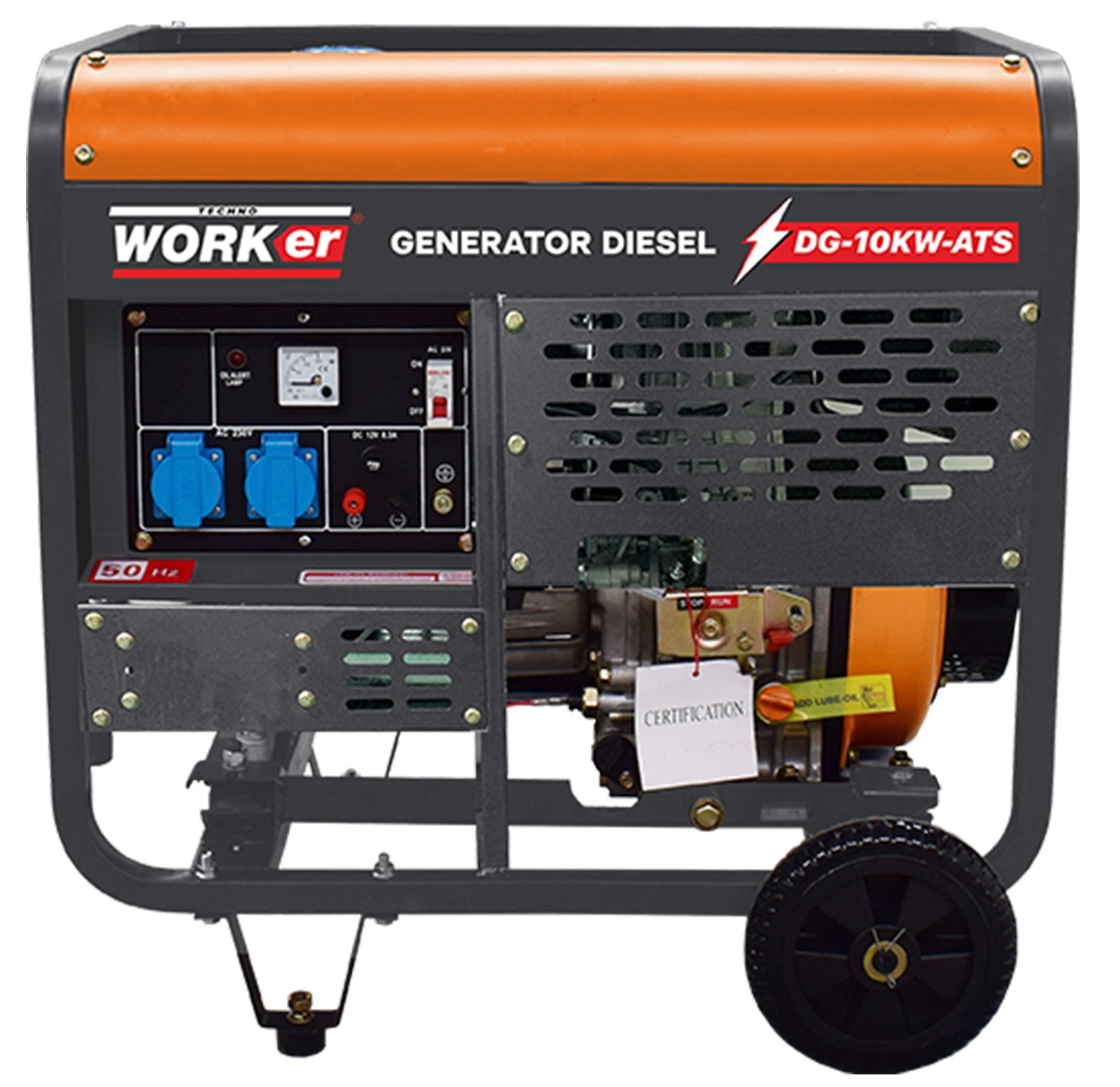 Generator de curent TehnoWorker 10KW-ATS