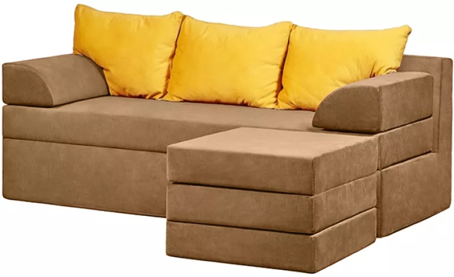 Canapea fără ramă Edka Sirius 220x140x45 M7 Brown