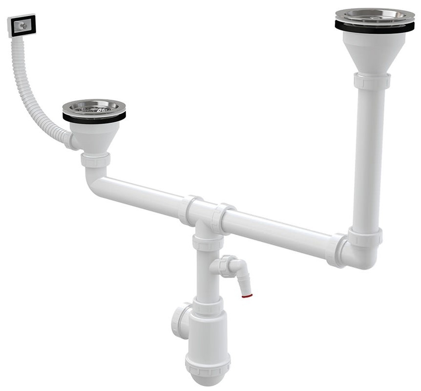 Sifon pentru lavoar Alcaplast A456P 115 40/50 (118567)