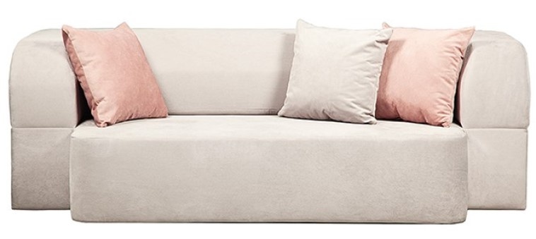 Canapea fără ramă Edka Meteor 180x160x40 M2 Cream