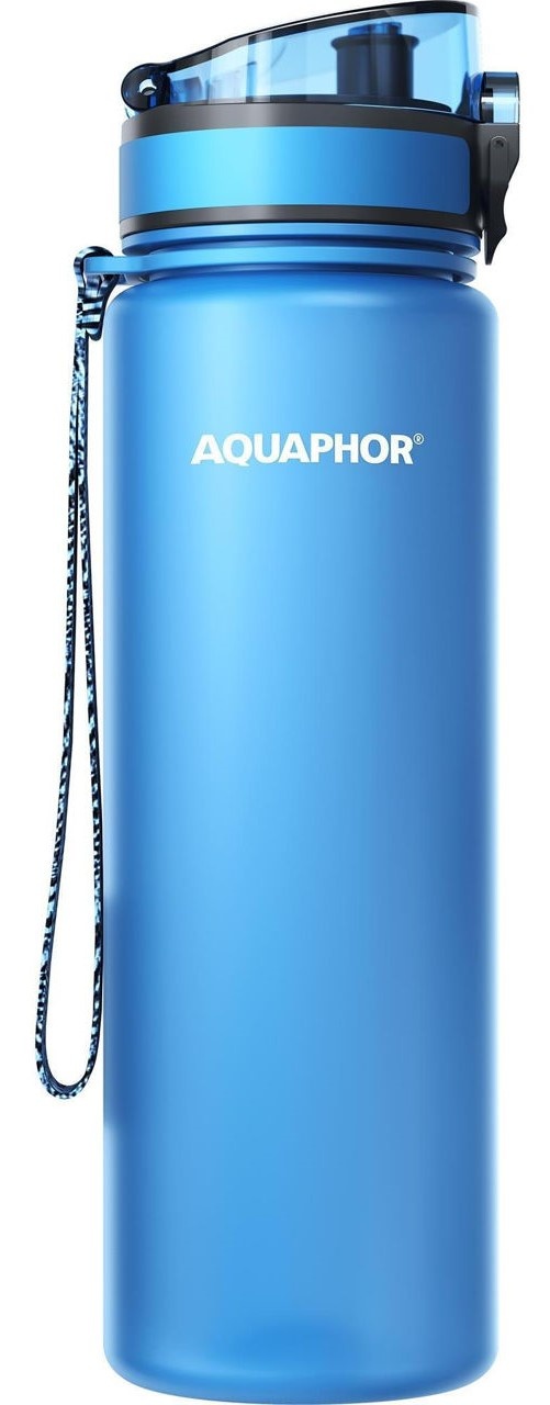 Sticlă pentru apă Aquaphor City Blue 0.8L