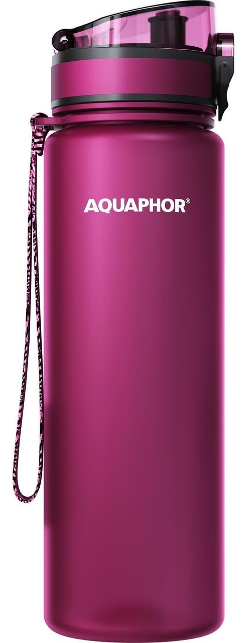 Sticlă pentru apă Aquaphor City Ruby 0.8L