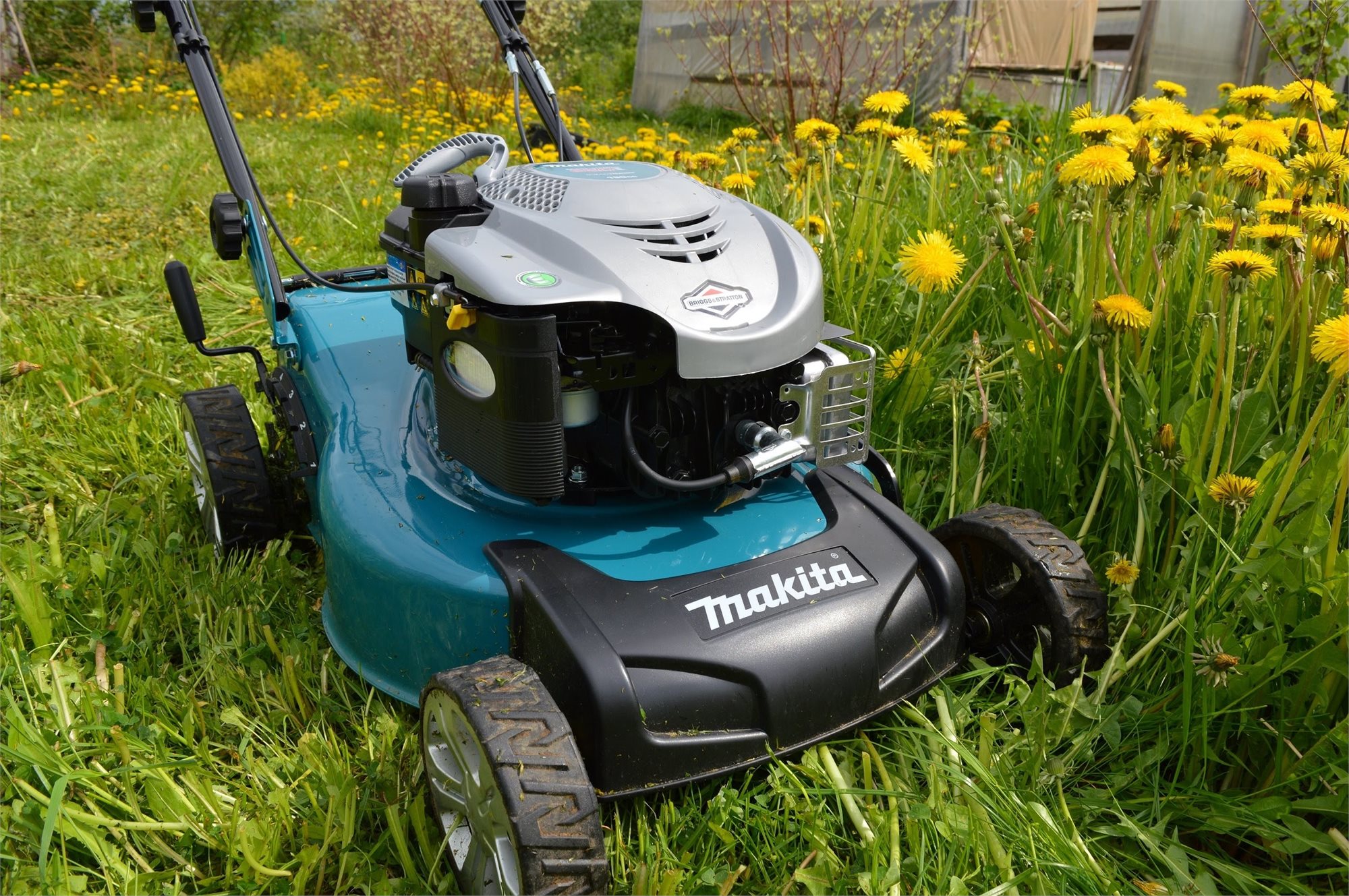 Газонокосилка бензиновая Makita PLM4628N, купить по выгодной цене с ...