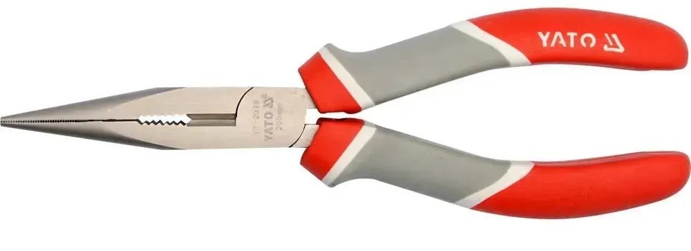 Clește cu vârf ascuțit îndoit Yato YT-2018