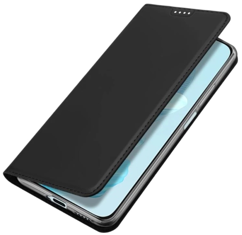 Husa de protecție WOO Shell Flip Nylon Honor 200 Lite Black (WOOCSFNYH200LBK)